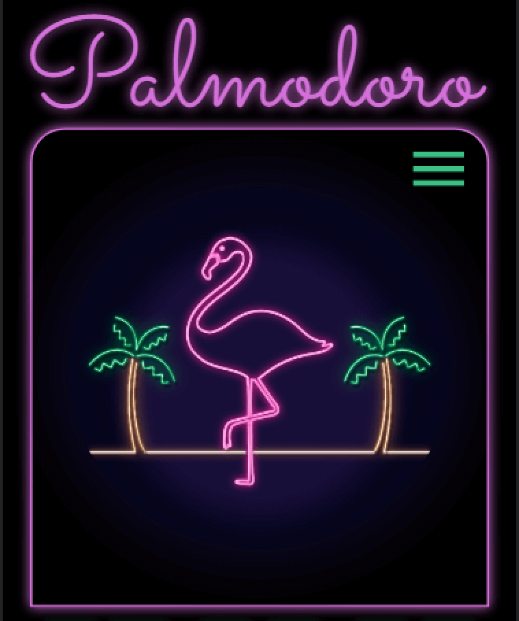 Screenshot of Jal's project Palmodoro